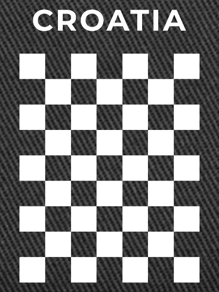 Croatian Checker White