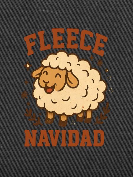 Fleece Navidad Schäfchen