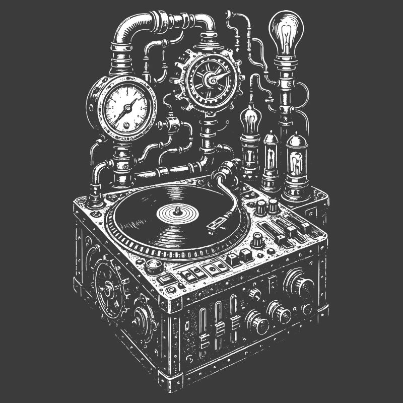 Conception de consoles musicales steampunk