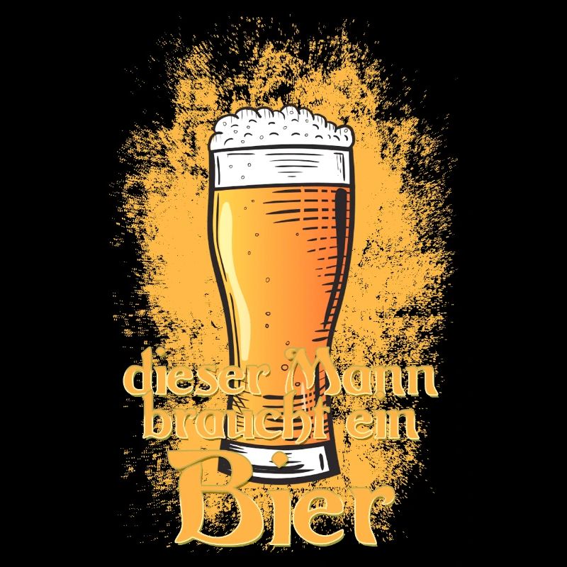 Dieser Mann braucht ein Bier