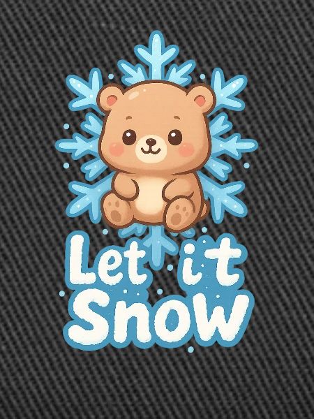 Winterbär Let It Snow