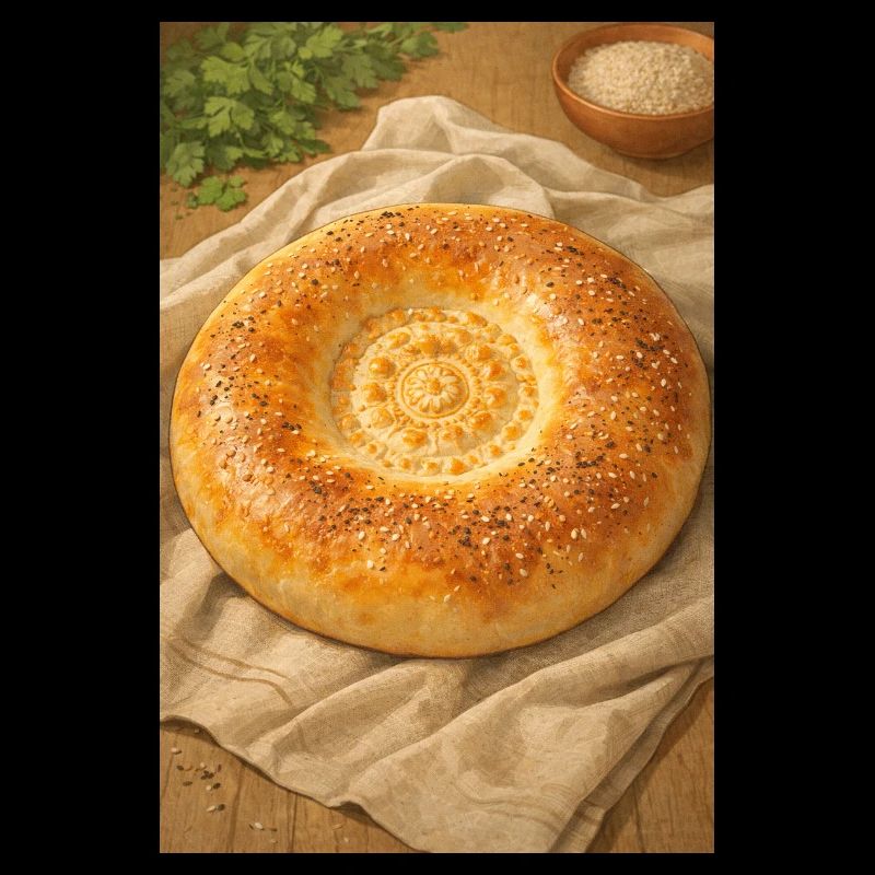 Sesamring-Brot