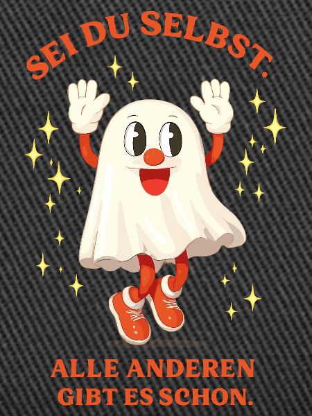 Be Yourself Glittering Ghost