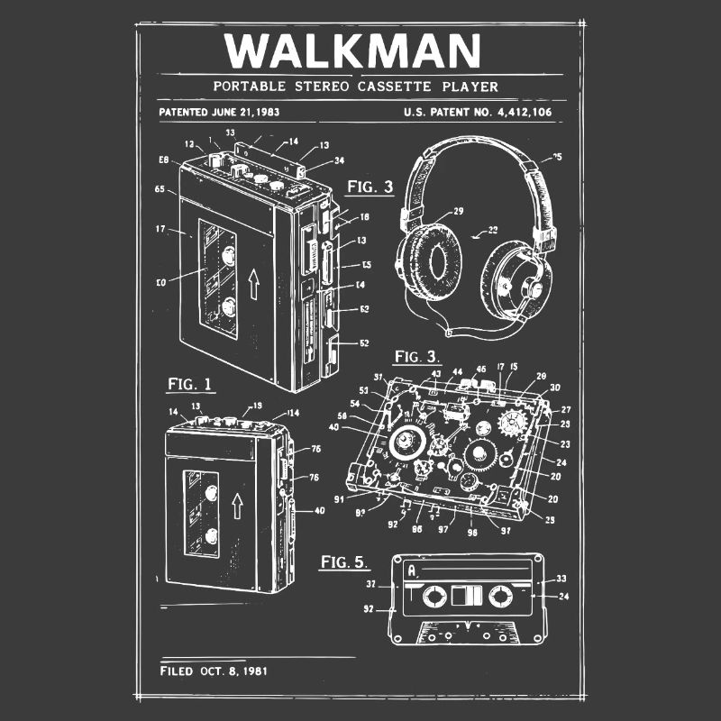 Schéma du plan Walkman