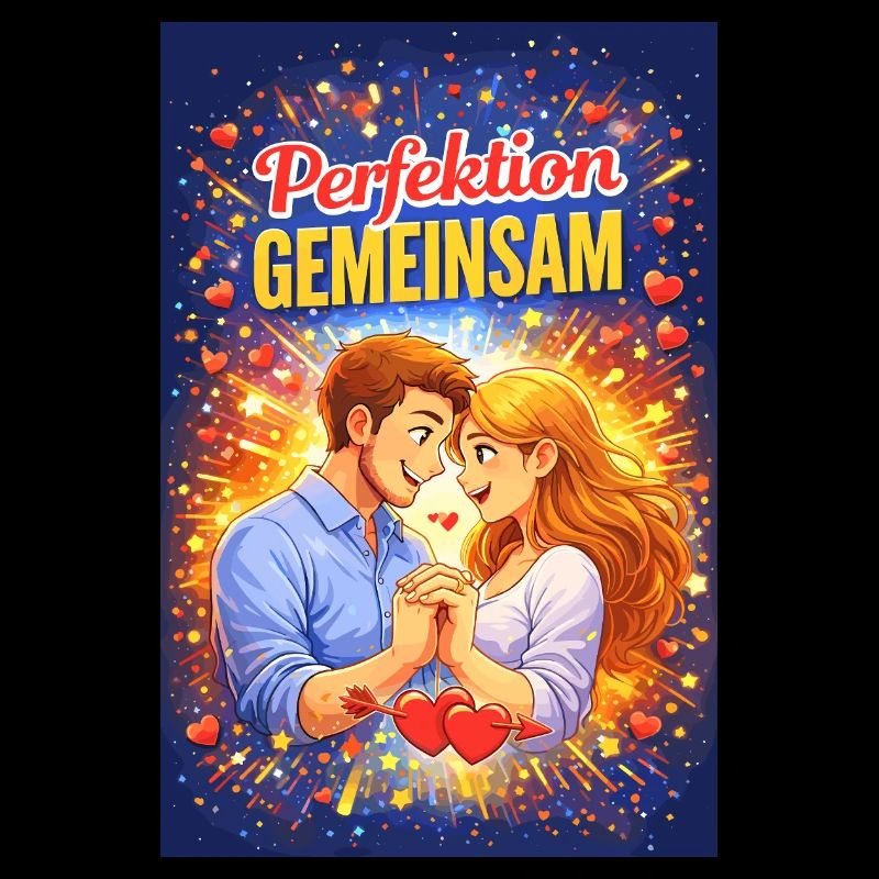 Perfektion Gemeinsam Pärchenliebe