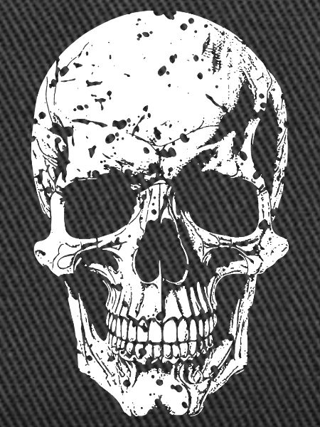 Bone-Skull Silhouette