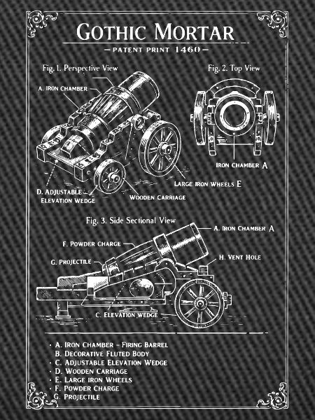 Gothic Mortar Blueprint