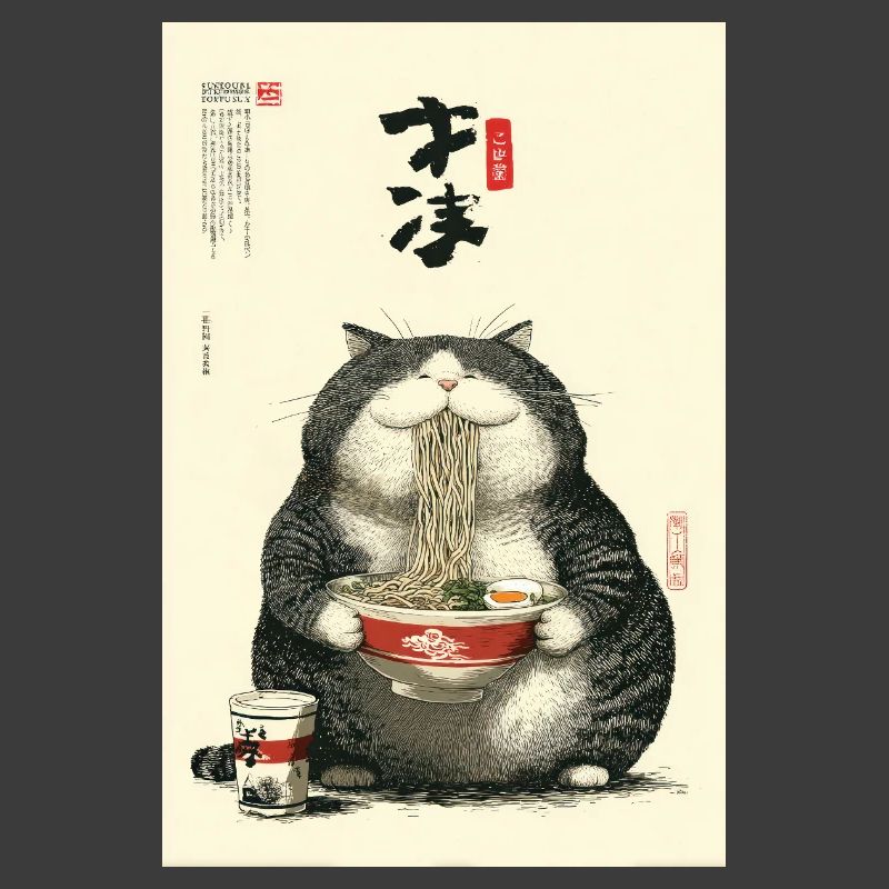 Neko-Ramen-Festmahl