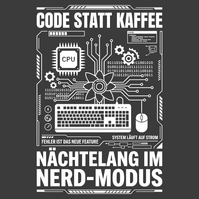 Code au lieu de mode nerd du café