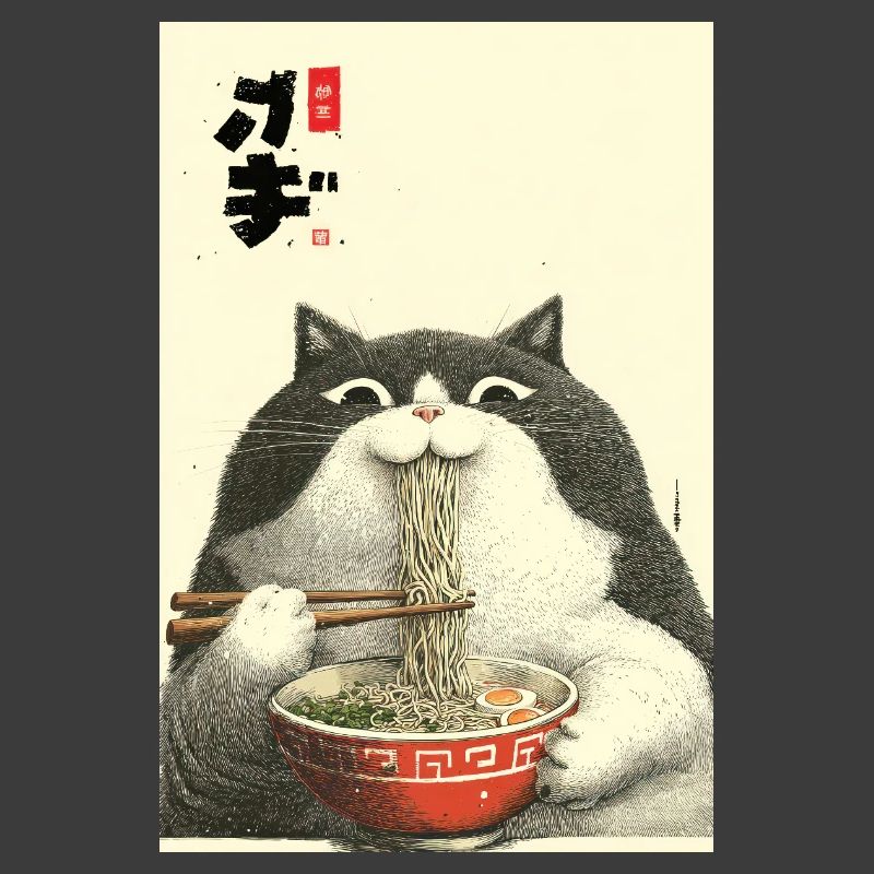 Neko-Ramen-Festmahl