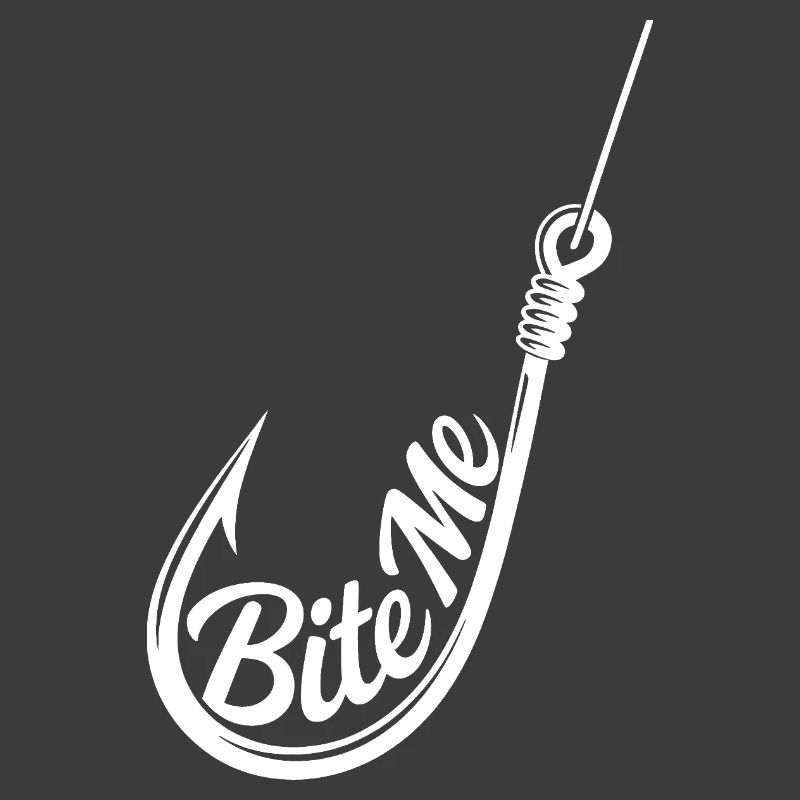 Bite Me Hook Silhouette Tee