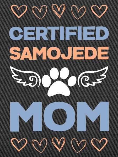 Certified Samoyed Mom Wings