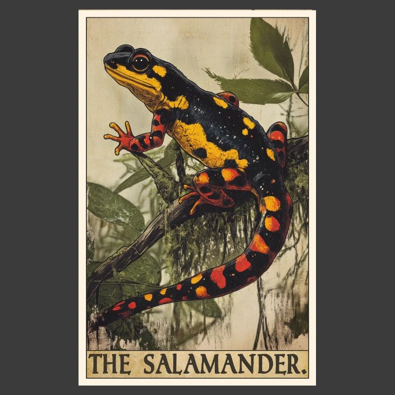 Salamandre de feu Salamandre