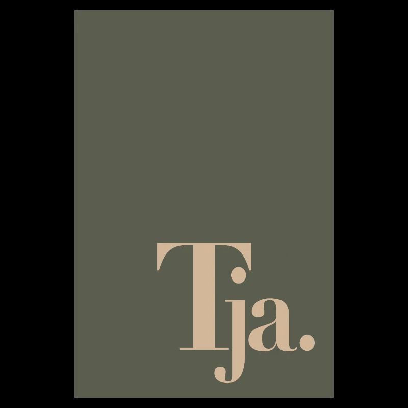 Modern Typography Poster – Well.