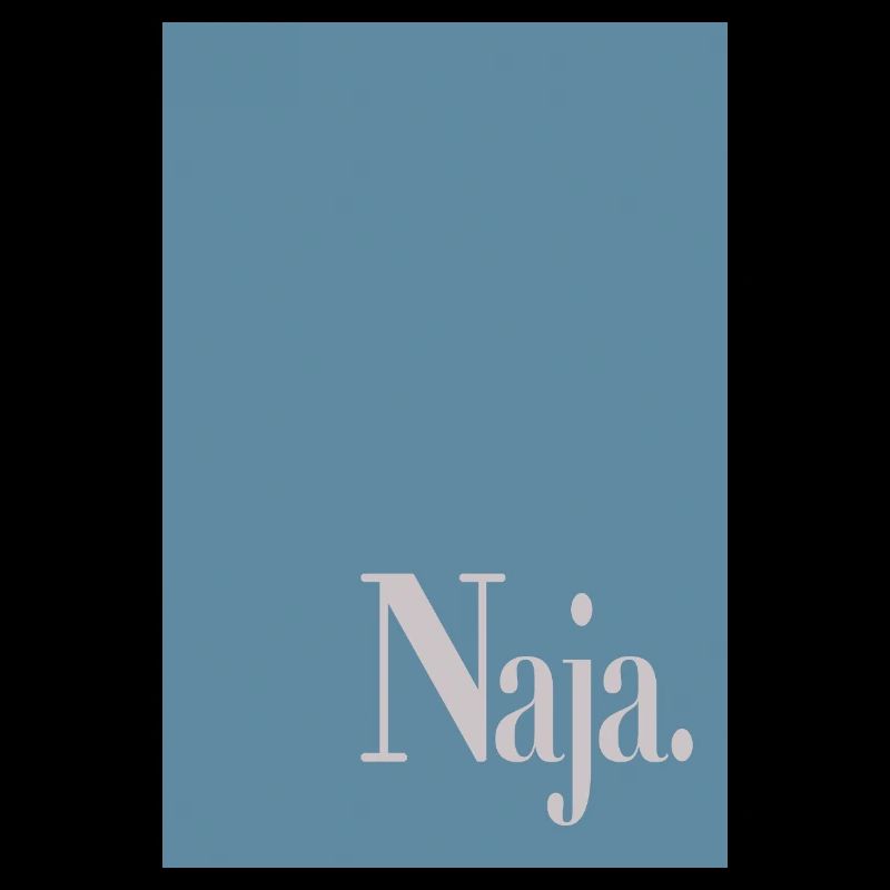 Affiche statement avec illustration « Eh bien. »