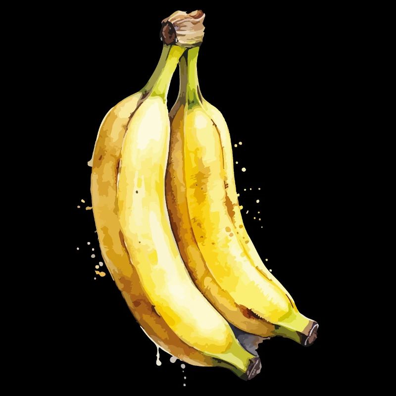 Banane Aquarell
