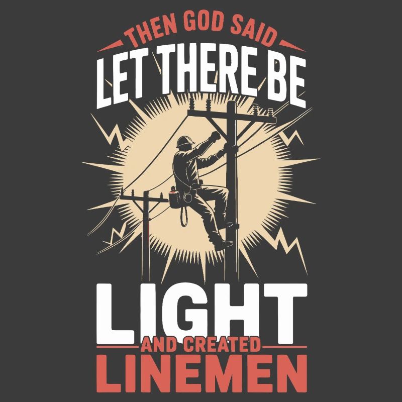 Funny Lineman Let There Be Light