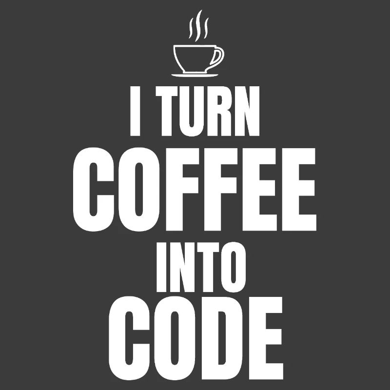 Ich verwandle Kaffee in Code