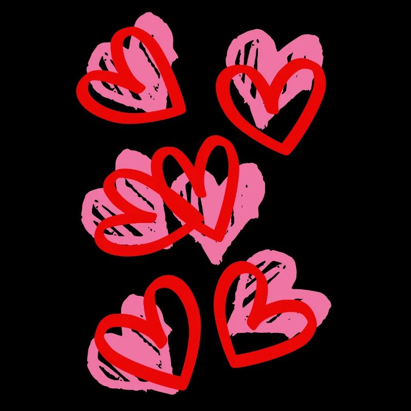 Small Heart Doodle Design