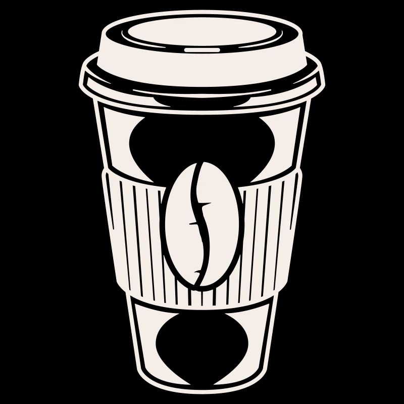 Illustration de tasse à café à emporter