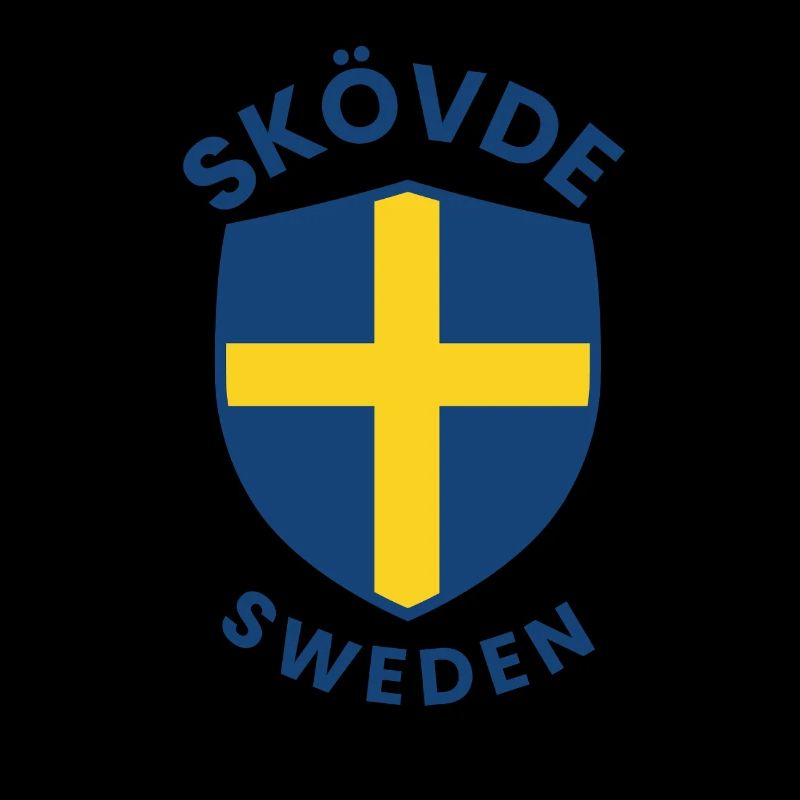 Skövde Shield Emblem Print