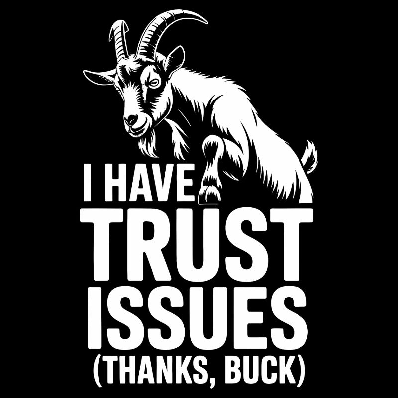 Vertrauensprobleme | Ziege Bock Humor