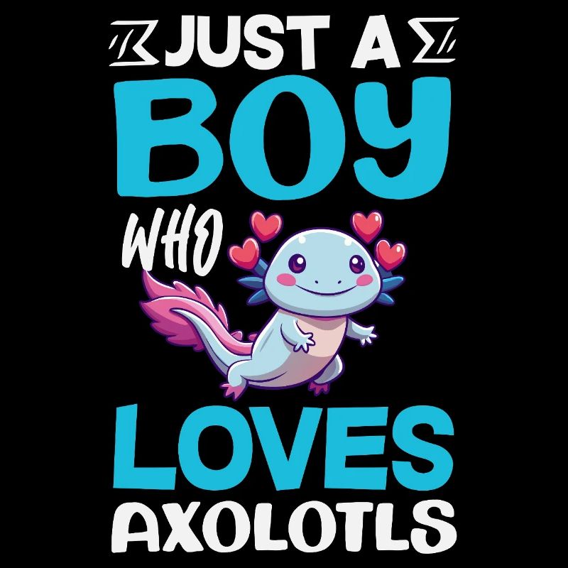 Cute Axolotl Kawaii Axolotl Lover