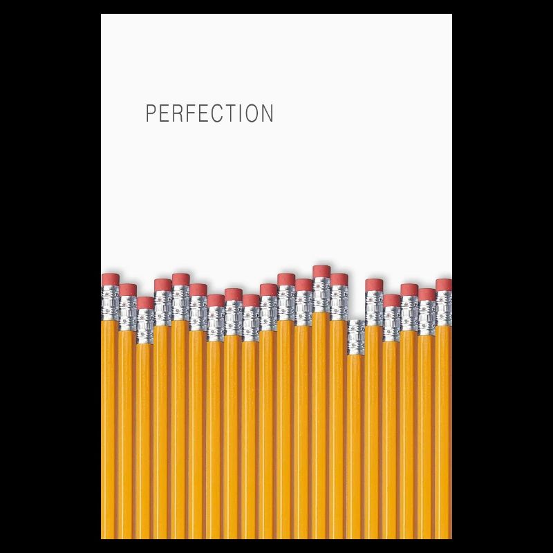 Perfection Minimalist Irony Design