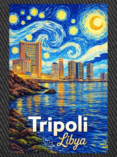 Tripoli Libya Starry Night