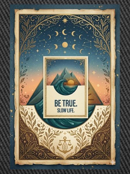 Be True. Slow Life.