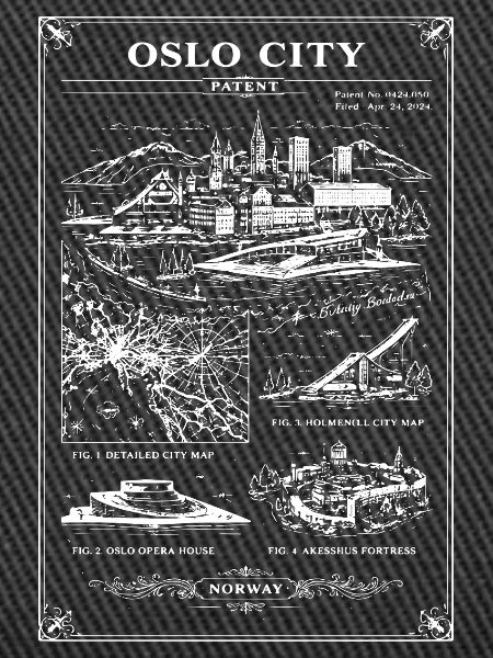 Oslo Stadt: Skyline & Hafenboote