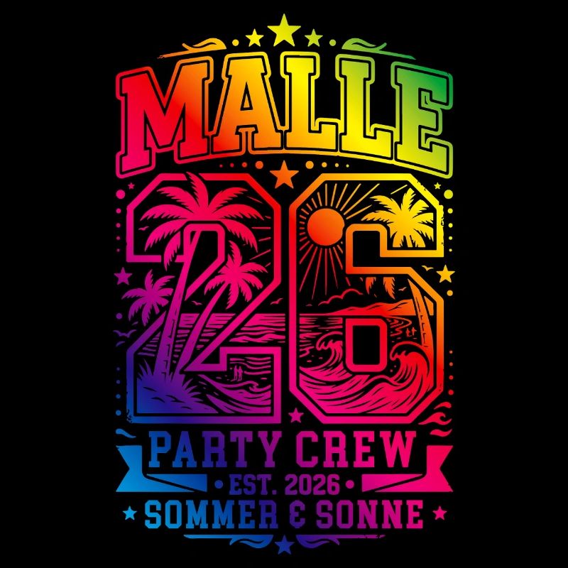 Malle 26 Jersey Multicoloured Mallorca