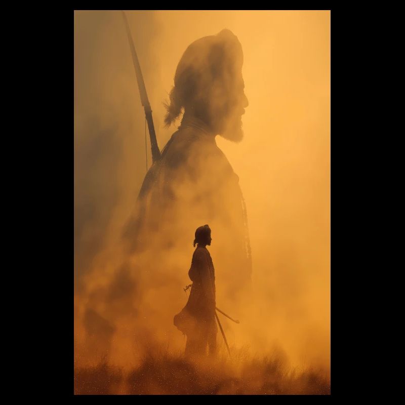 Ember Warrior Silhouette