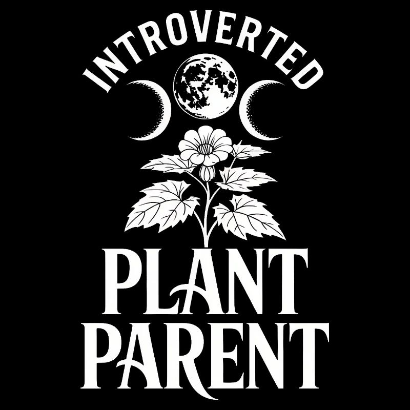 Parent de plante introverti