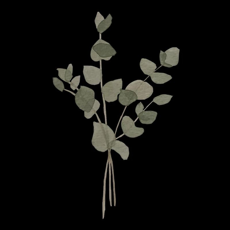 Eukalyptus-Aquarell