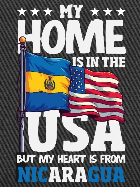 Nicaragua Flag Pride & Home