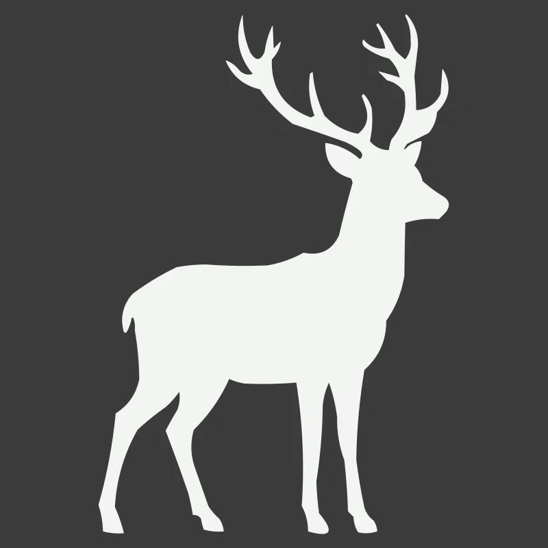 Hirsch Silhouette