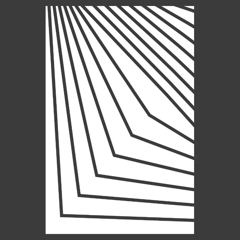 Angular Concentric Lines