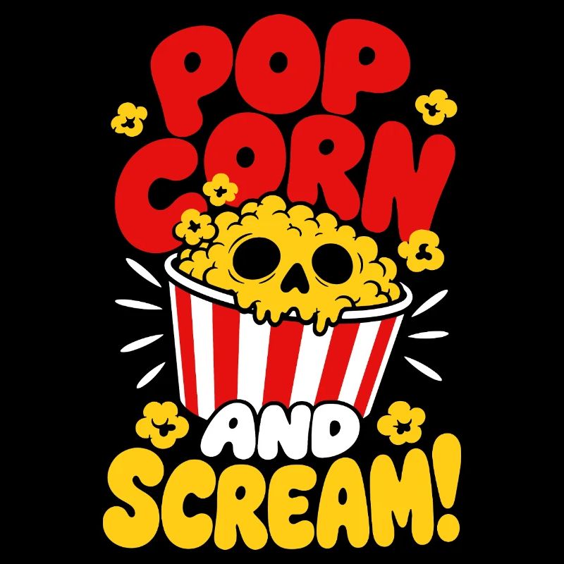 Snack Popcorn et Scream Horror