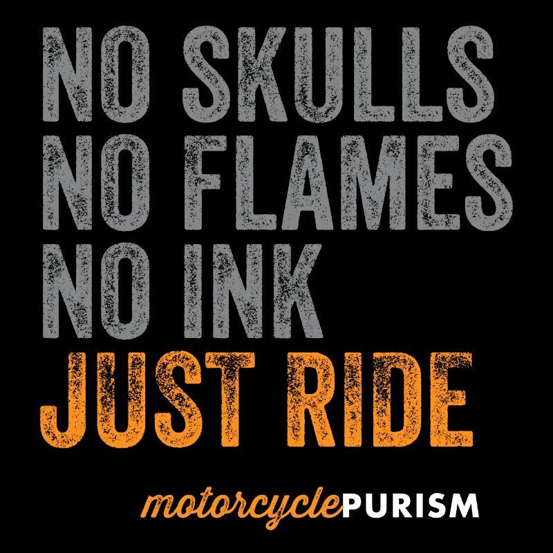 "Just Ride" - Bikershirt