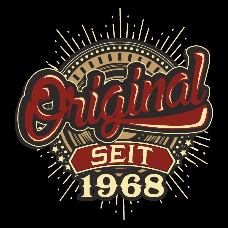 Geburtstag Original seit 1968