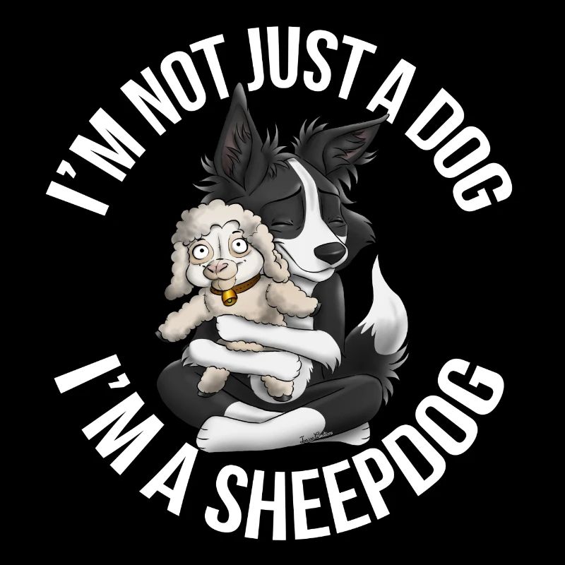 Ich bin ein Schäferhund - Schwarz