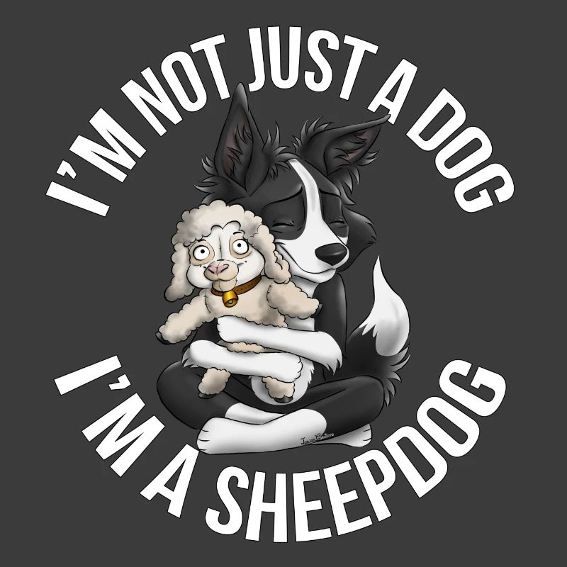 Ich bin ein Schäferhund - Schwarz