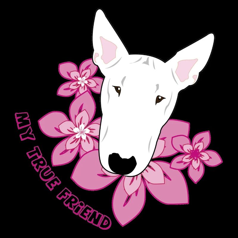 Bullterrier white
