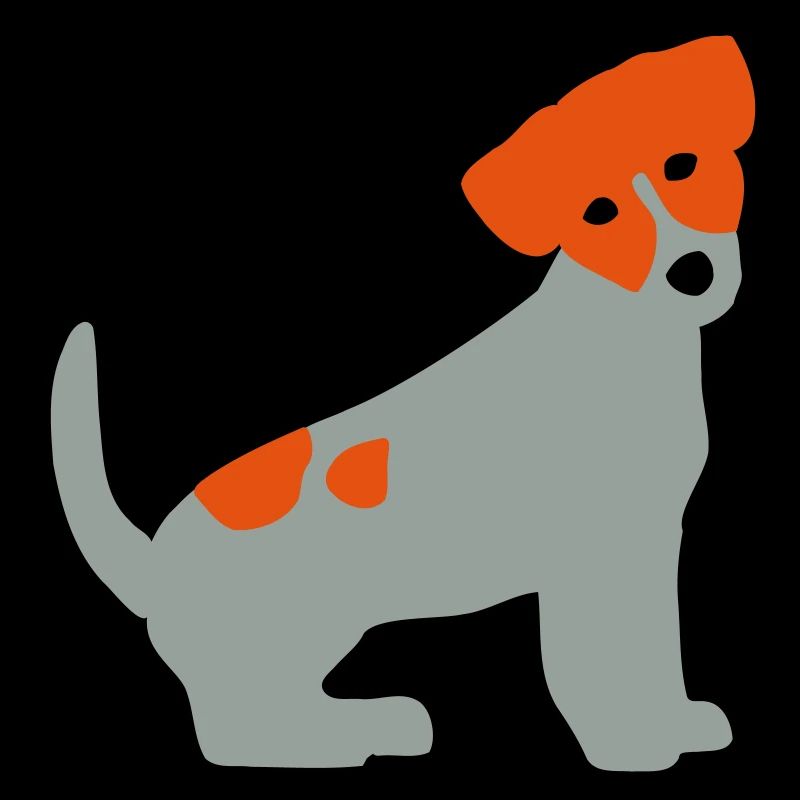 Jack Russel Terrier Vektor sitzt