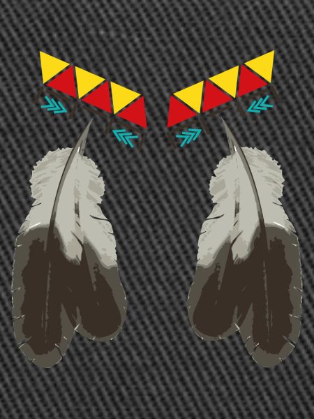 indianische ornamente
