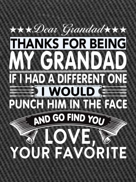 Dear Grandad...