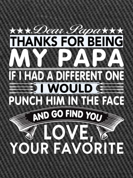 Dear Papa...