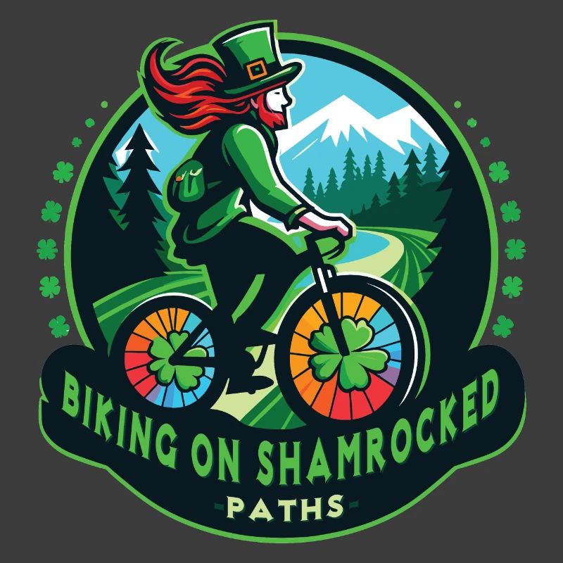 Biking on Shamrocked Paths Saint Patrick's Day 24