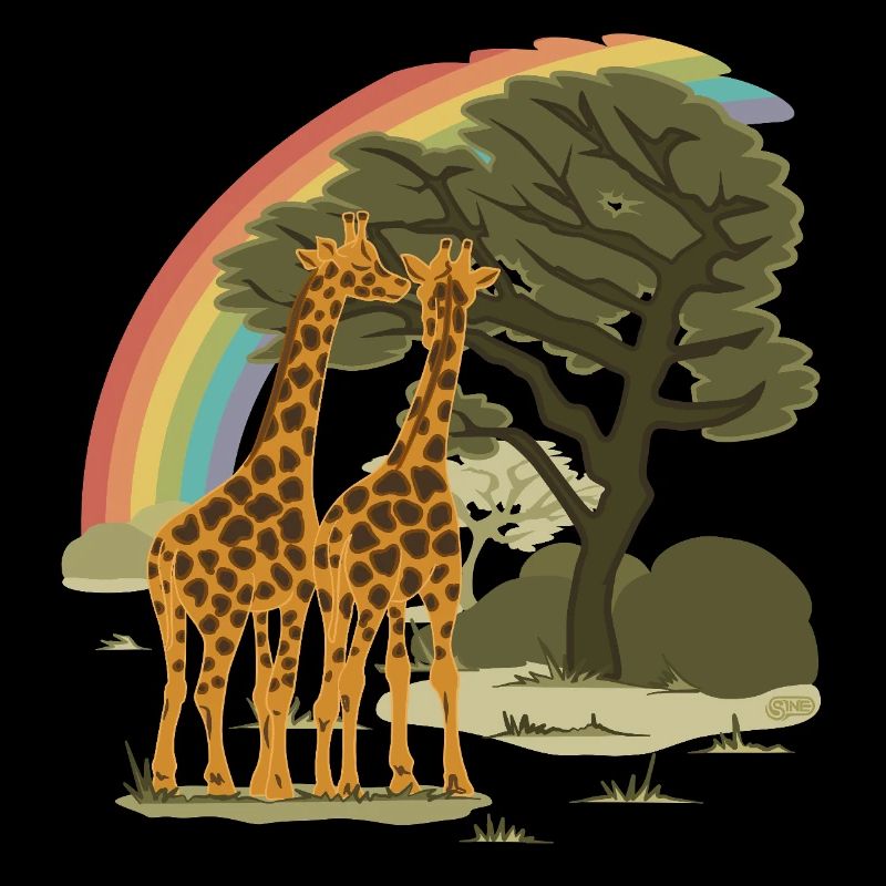 Pride-Giraffen